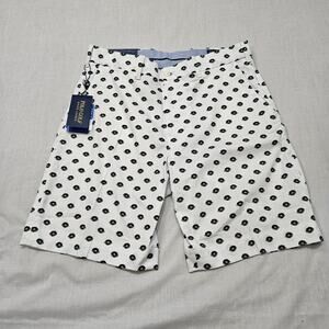 Polo Golf Ralph Lauren AOP Shorts White Size 31